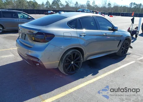 2016 BMW X6 xDrive50I z USA, uszkodzony, nr VIN 5UXKU6C58G0R33922